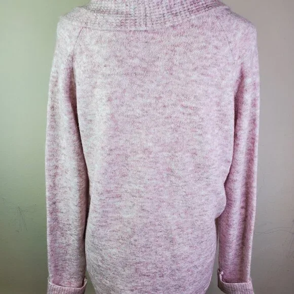 Style & Co. Womens Pink Blush Cowlneck Sweater PL - Picture 7 of 10